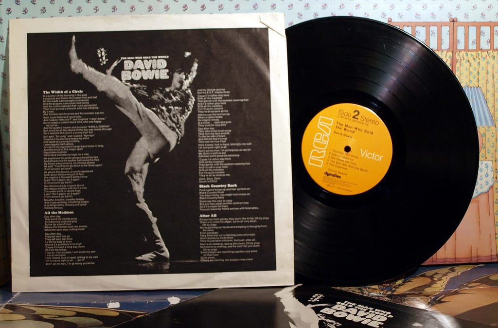 初期デヴィッド・ボウイ屈指のハードロックアルバム「世界を売った男（The Man Who Sold The  World）」はトニー・ヴィスコンティとミック・ロンソンが作り上げたのか？：1970年11月（米国）発表 | ブルーレディ